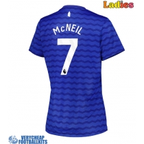 Everton Dwight McNeil #7 Replica Home Shirt Ladies 2025-26 Short Sleeve
